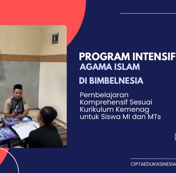 Program Intensif Agama Islam BimbelNesia: Pembelajaran Komprehensif Sesuai Kurikulum Kemenag untuk Siswa MI dan MTs